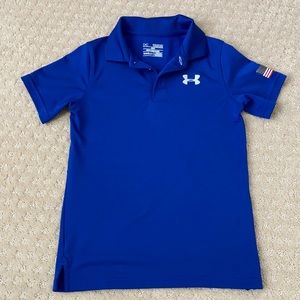 UA boys athletic polo